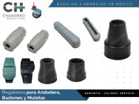 Tapones de Hule para Andadera, Muletas, Ruedas para Sillas de Ruedas - RODAJAS Y HERRAJES DE MÉXICO